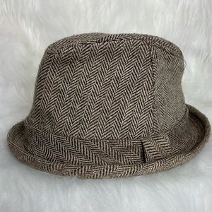 San Diego Hat Co. Kids Herringbone fedora 2-4 year